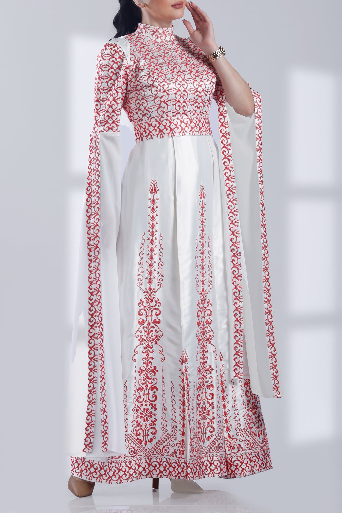 Butterfly 2 - Traditional Palestinian Embroidered Dress