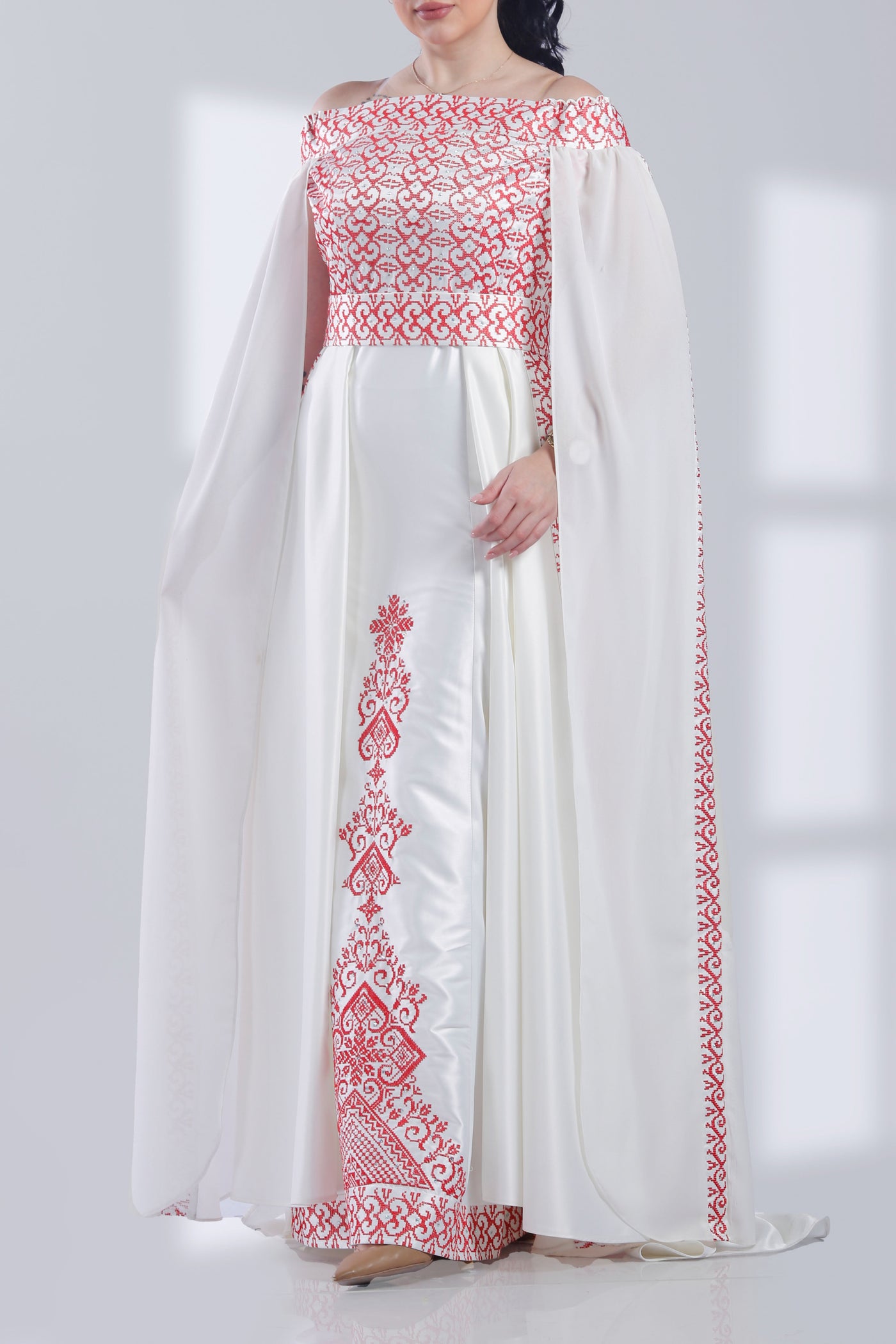 Butterfly - Traditional Palestinian Embroidered Dress