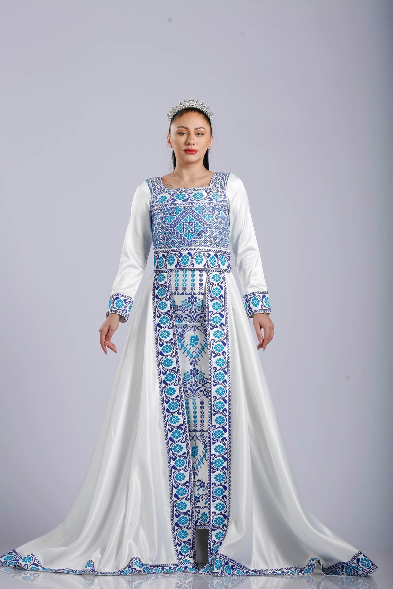 The Princess - Palestinian Inspired Embroidered Dress