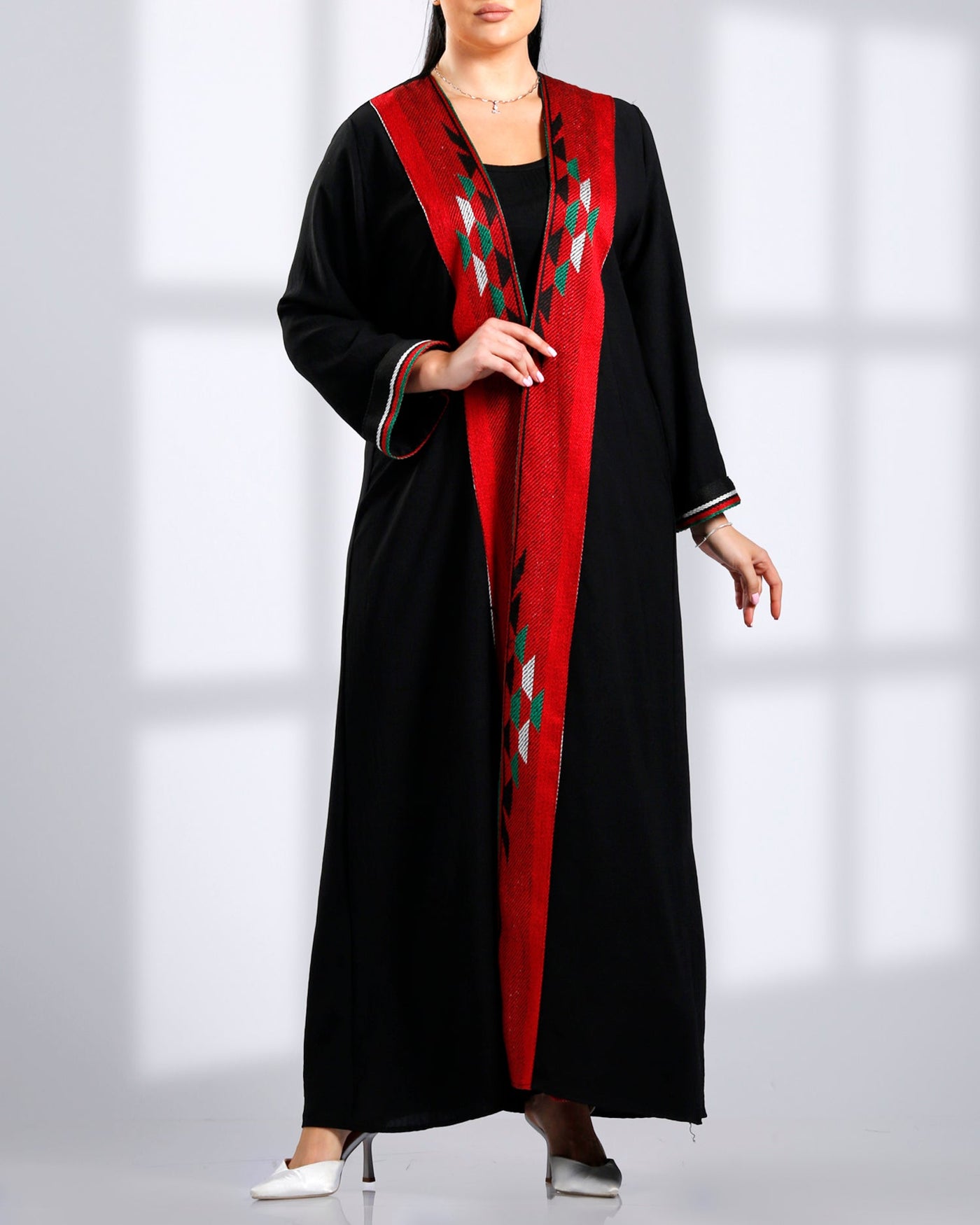 Palestine فلسطين Abaya - Palestinian style Abaya