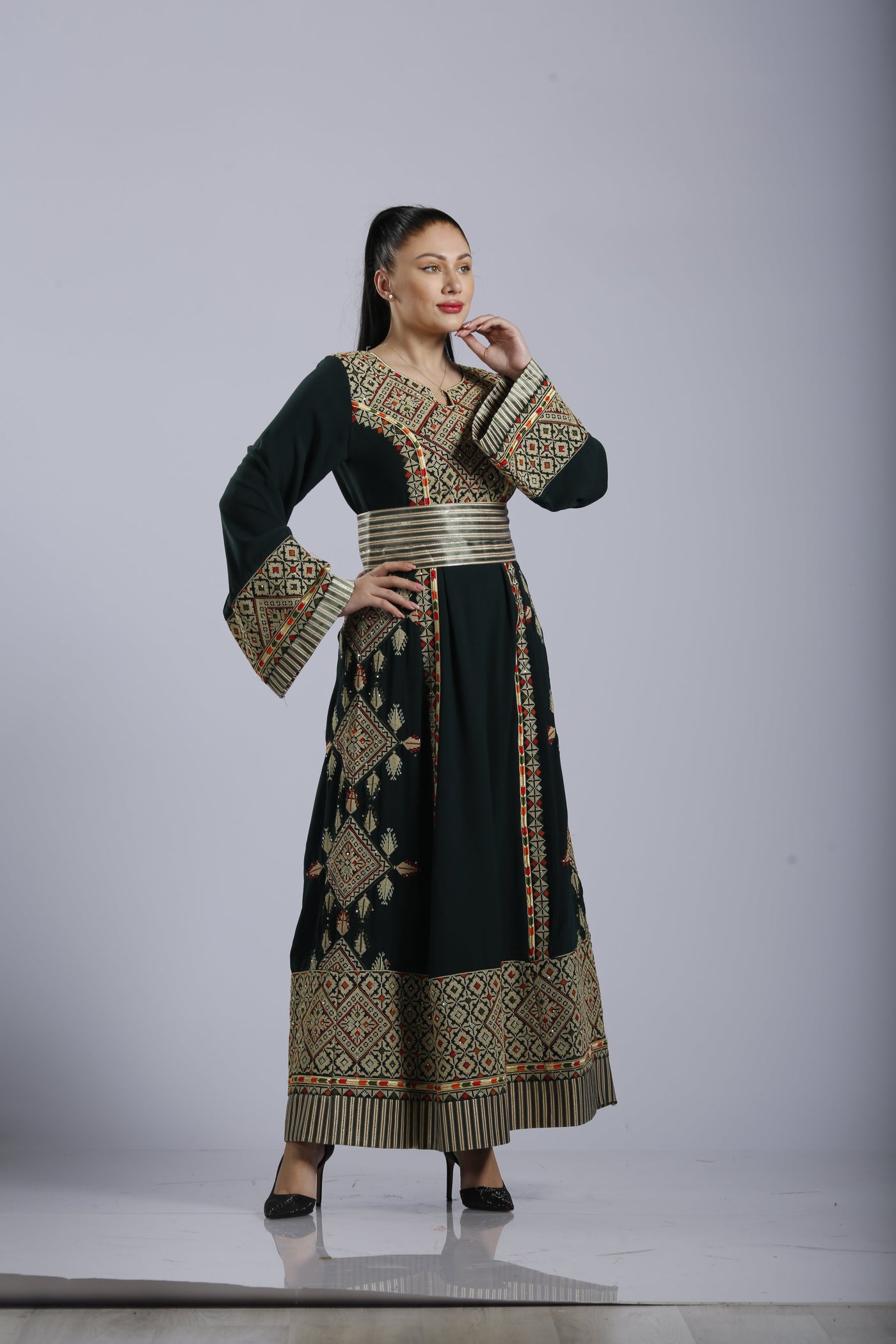 Bethlehem Bliss - Palestinian style Thobe/dress