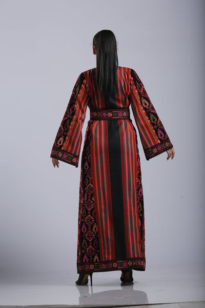 Haifa / حيفا Thobe - Embroidered Palestinian style Thobe