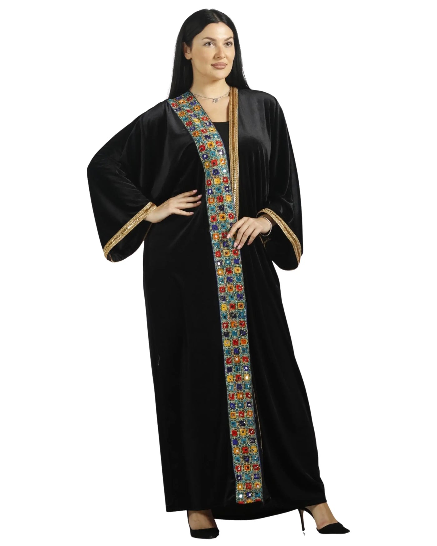 Gazan Abaya- Palestinian style Abaya - JPK Traditions