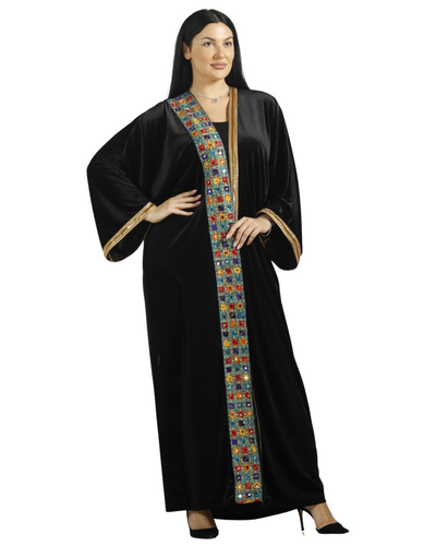 Gazan Abaya- Palestinian style Abaya