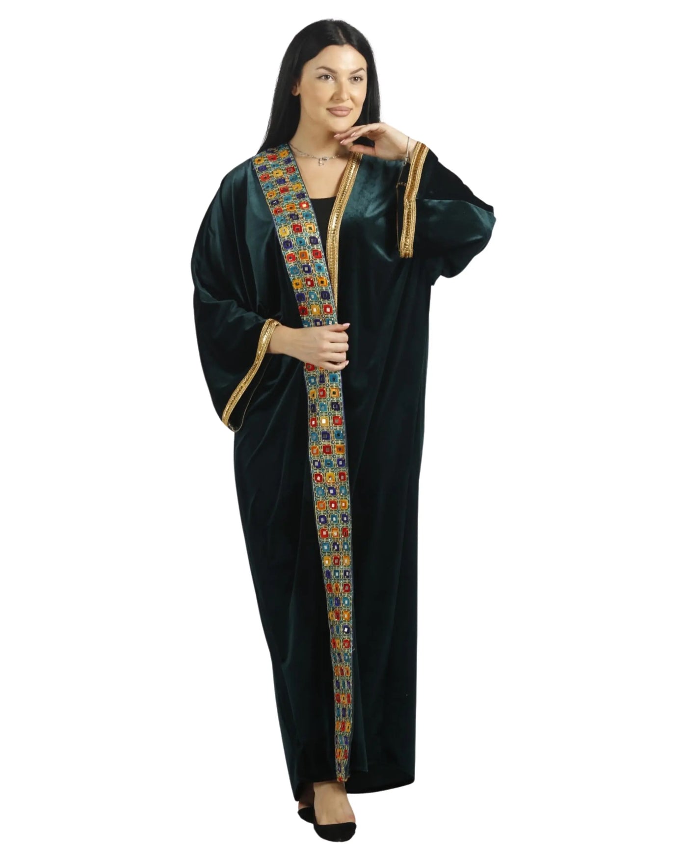 Gazan Abaya- Palestinian style Abaya - JPK Traditions