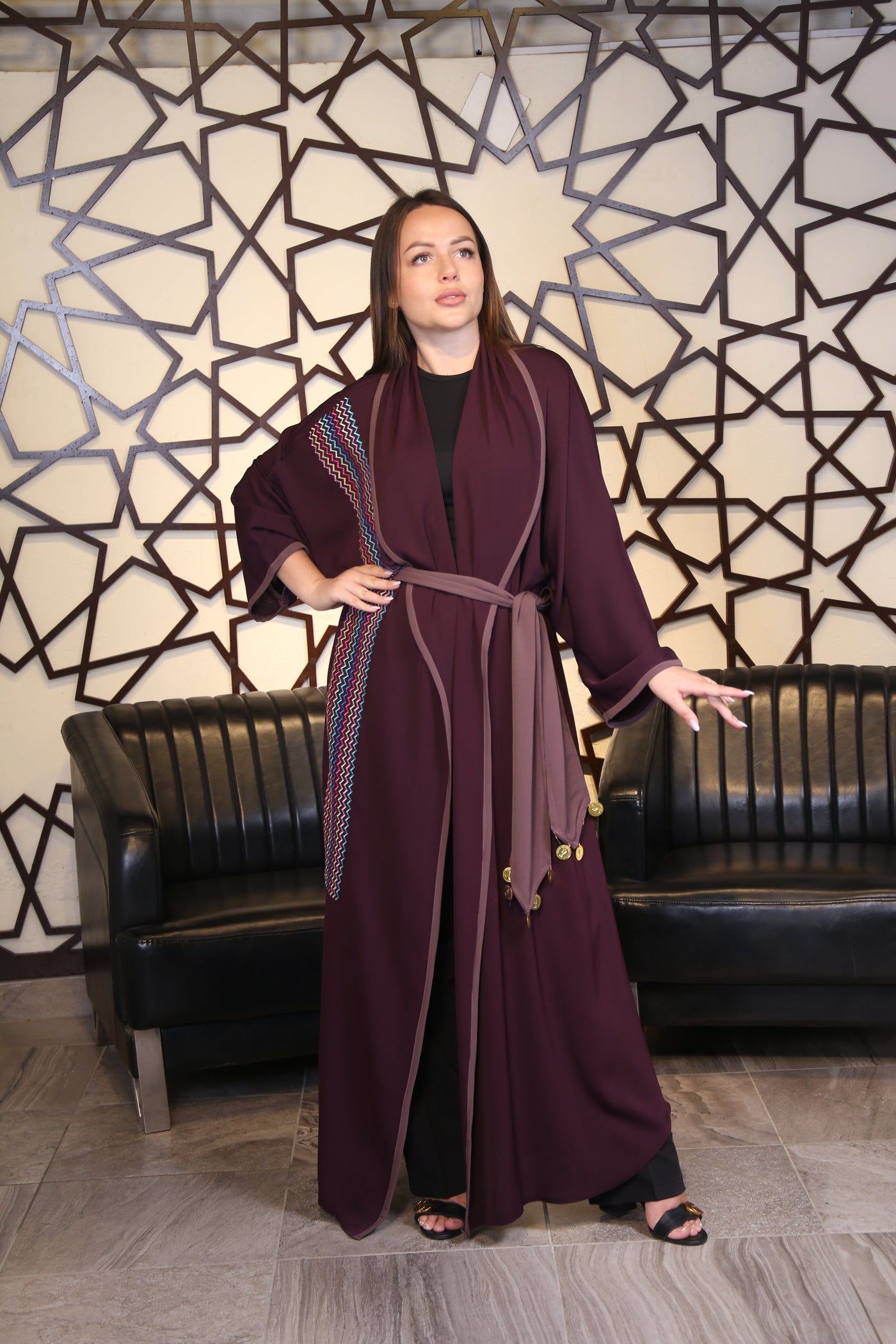 Her Abaya- Palestinian style Abaya