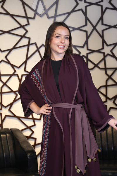 Fallahi Abaya- Palestinian style Abaya
