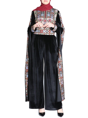 Embroidered Jumpsuit -High Quality Embroidered Palestinian style Jumpsuit - JPK Traditions