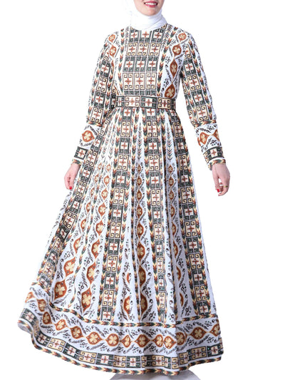 Embroidered Princess Of Haifa - Very High Quality Embroidered Palestinian Thobe/Thob - JPK Traditions