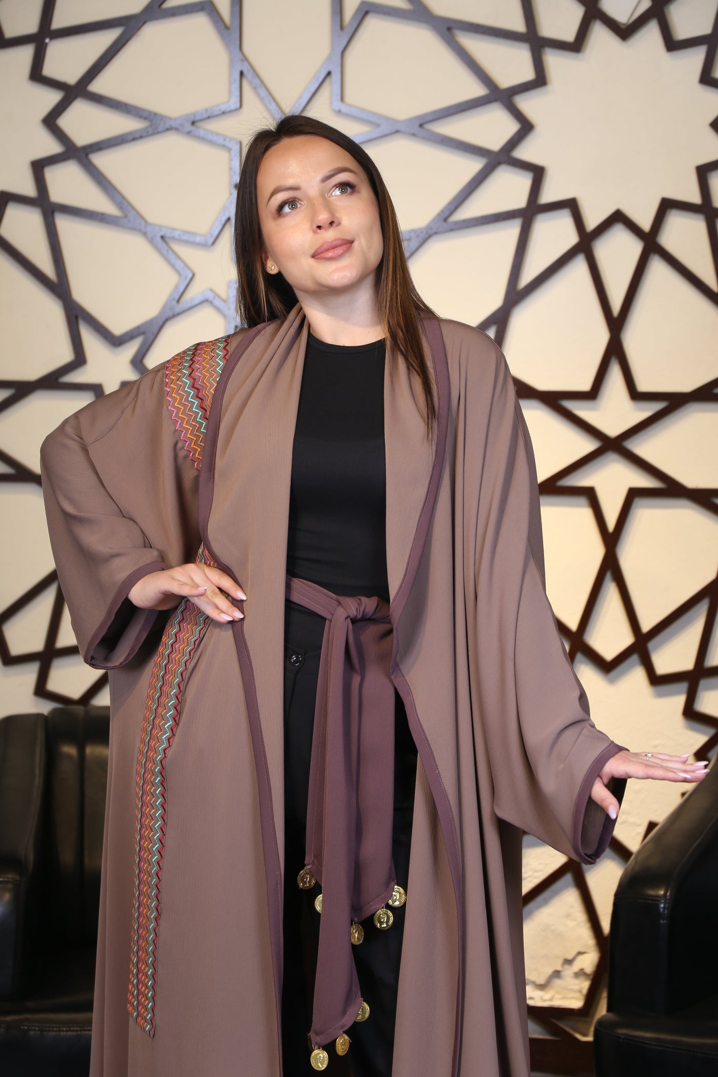 Her Abaya- Palestinian style Abaya