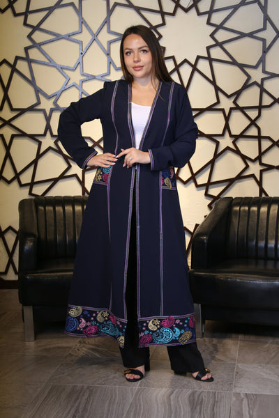 Embroidered Abaya- Palestinian style Abaya