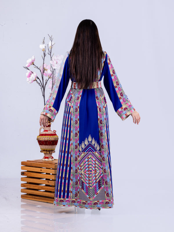 Heritage Of Safad - High Quality Traditional Embroidered Palestinian Thobe