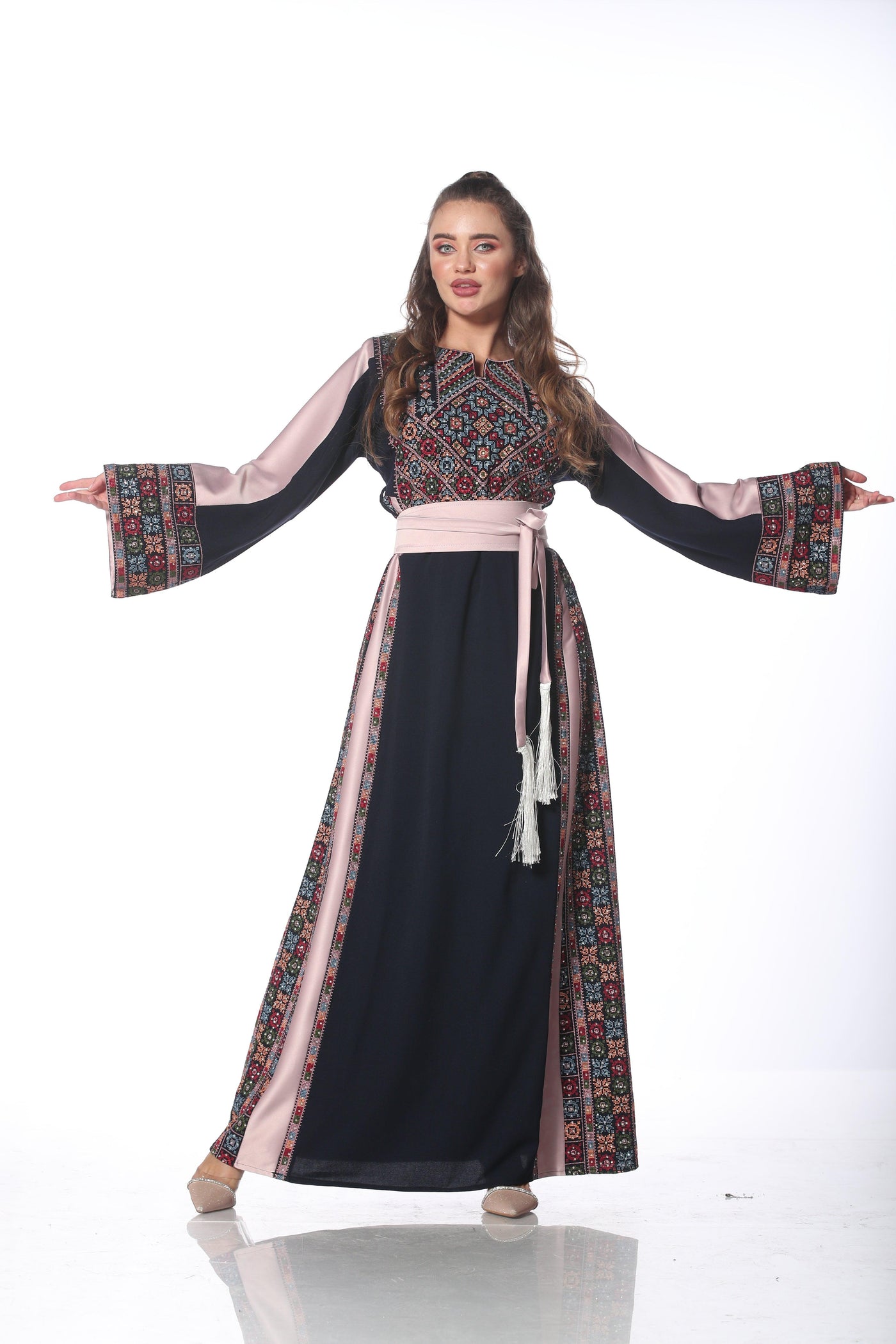 Grace Of Beit Jala - High Quality Embroidered Palestinian Thobe/Thob - JPK Traditions