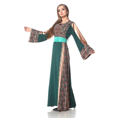 Grace Of Beit Jala - High Quality Embroidered Palestinian Thobe/Thob - JPK Traditions