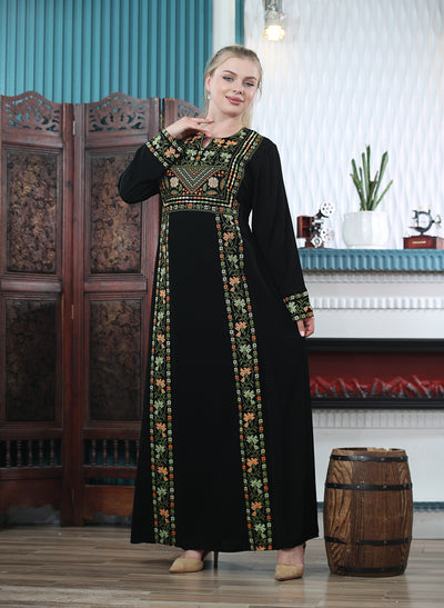 Grace Of Bethlehem - Embroidered Palestinian Thobe