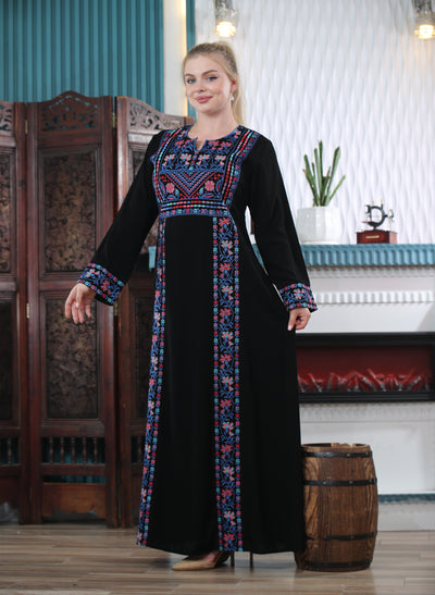 Grace Of Bethlehem - Embroidered Palestinian Thobe