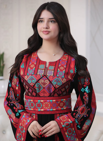 Treasure Of Ramallah - High Quality Embroidered Palestinian Thobe