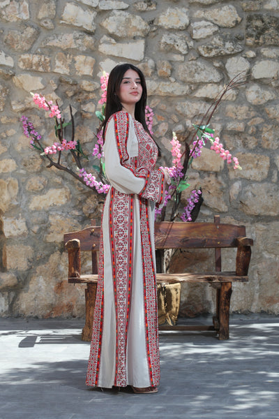 Treasure Of Silwan - High Quality Embroidered Palestinian Kaftan/Thobe