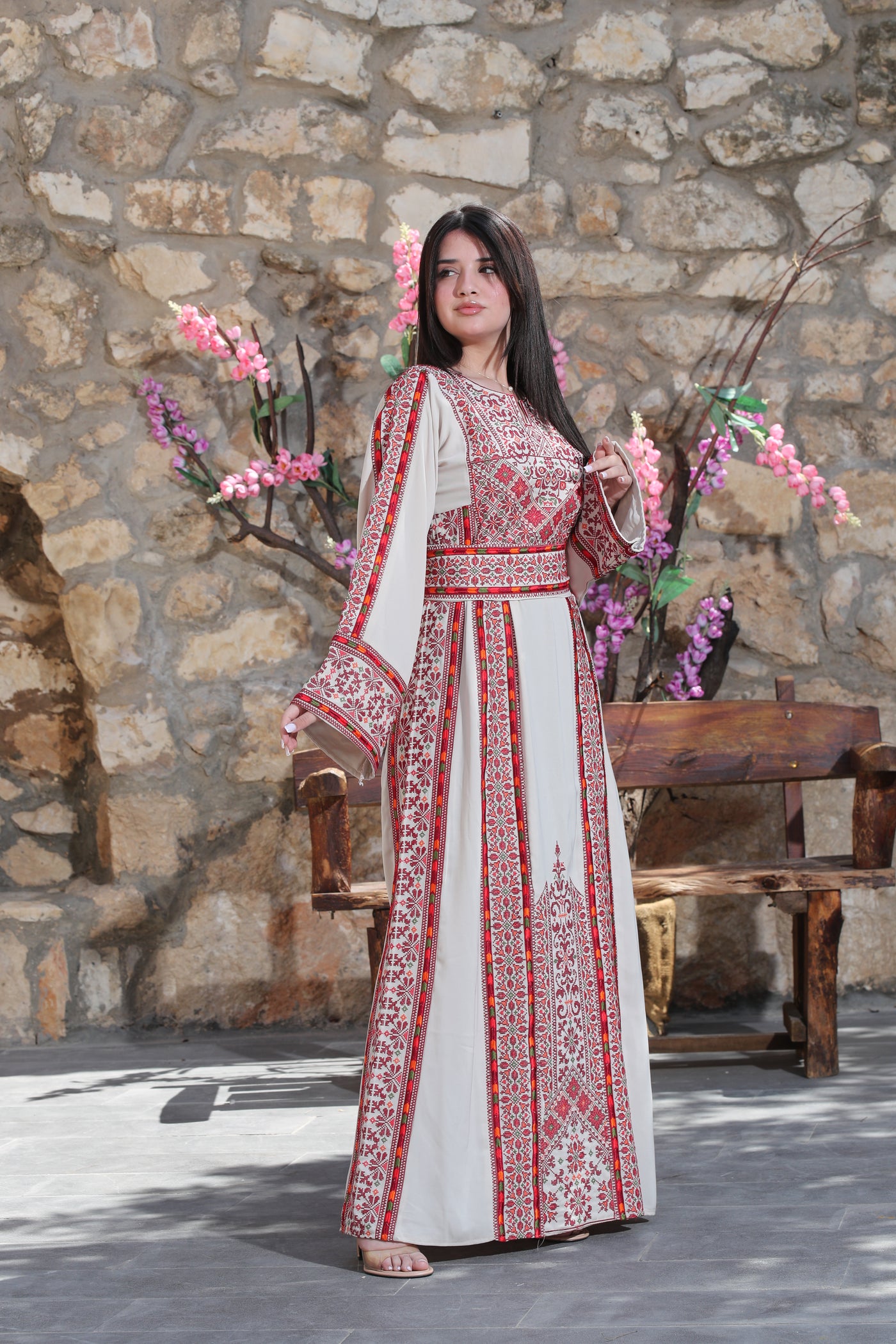 Treasure Of Silwan - High Quality Embroidered Palestinian Kaftan/Thobe