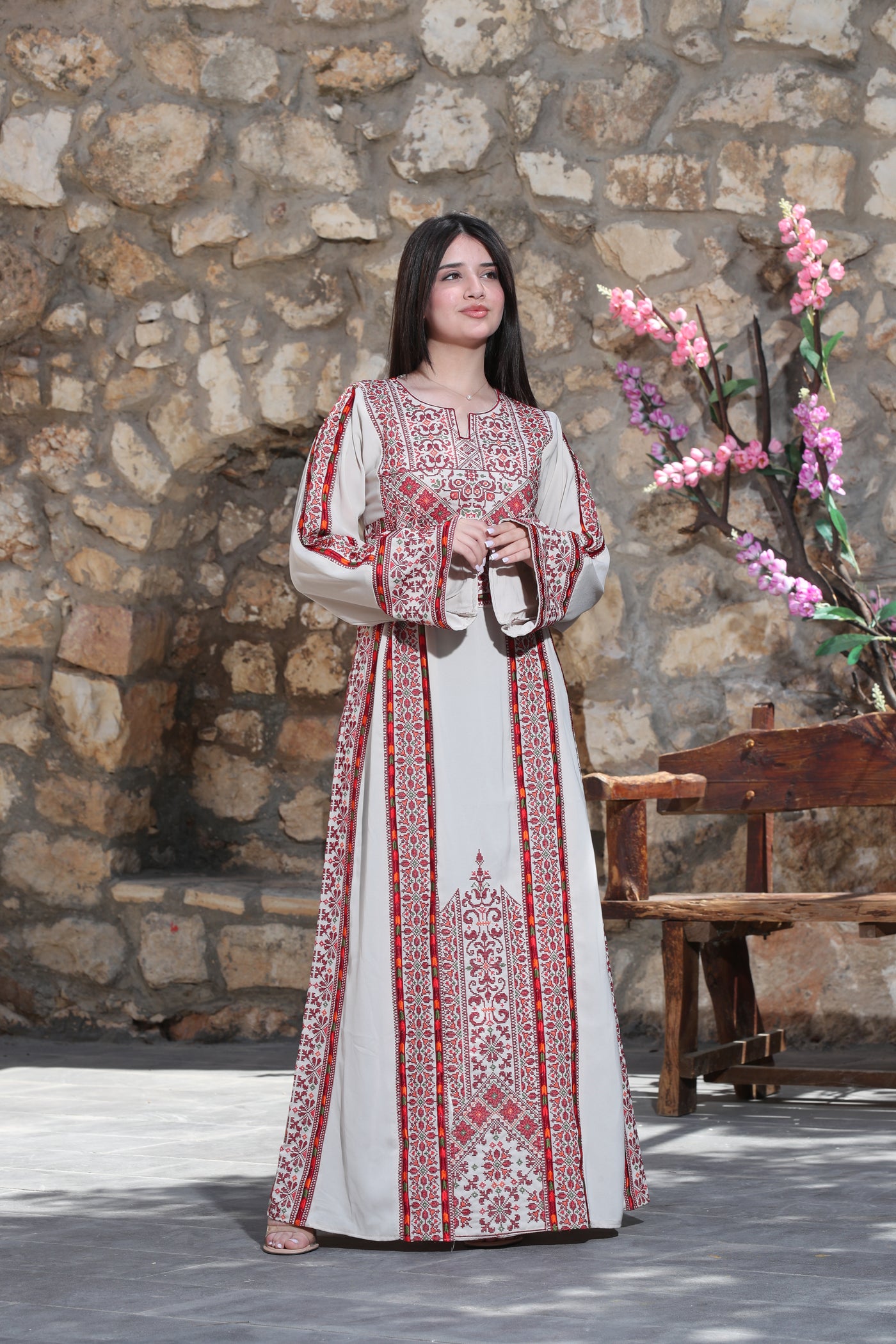 Treasure Of Silwan - High Quality Embroidered Palestinian Kaftan/Thobe