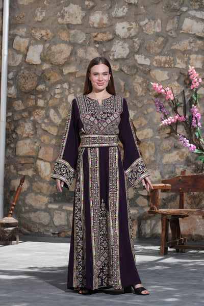 Treasure Of Silwan - High Quality Embroidered Palestinian Kaftan/Thobe