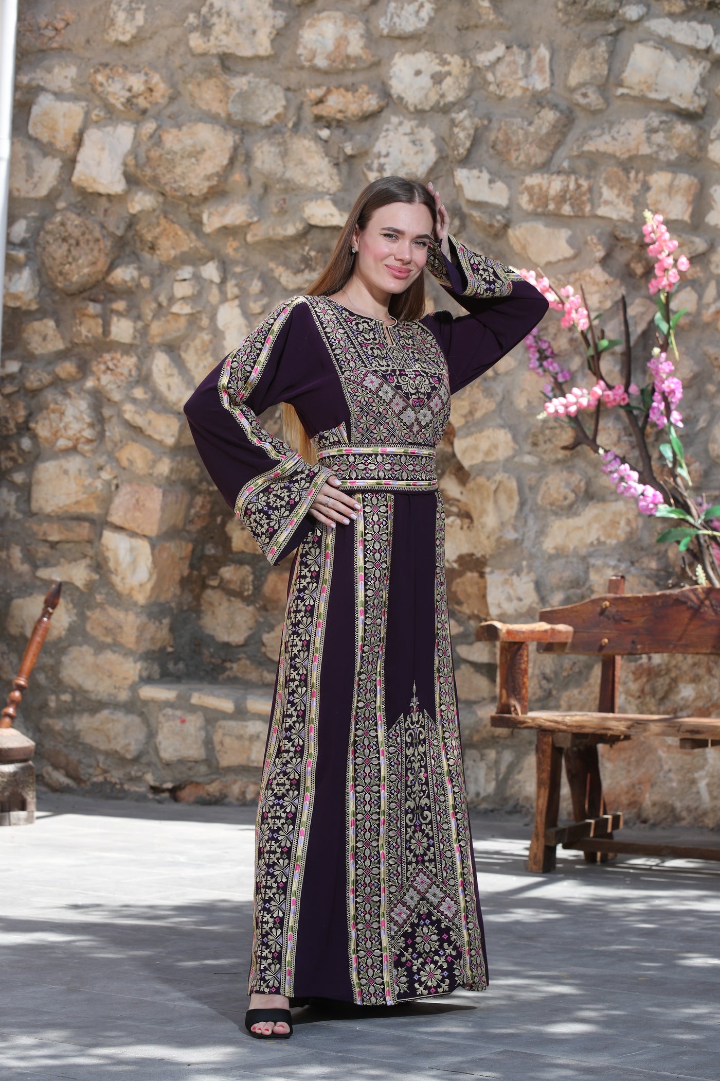 Treasure Of Silwan - High Quality Embroidered Palestinian Kaftan/Thobe