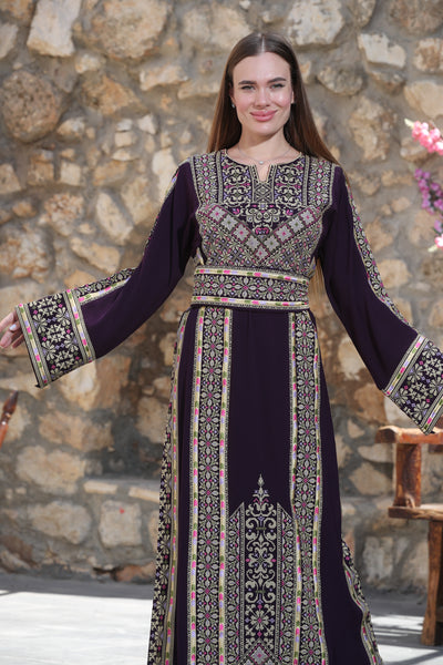 Treasure Of Silwan - High Quality Embroidered Palestinian Kaftan/Thobe