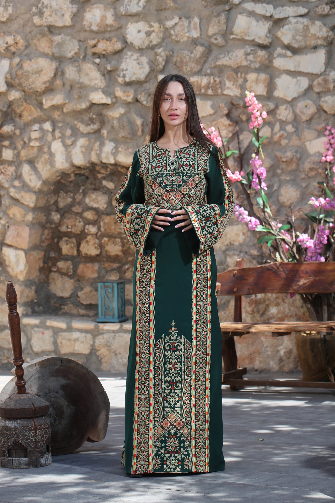 Treasure Of Silwan - High Quality Embroidered Palestinian Kaftan/Thobe