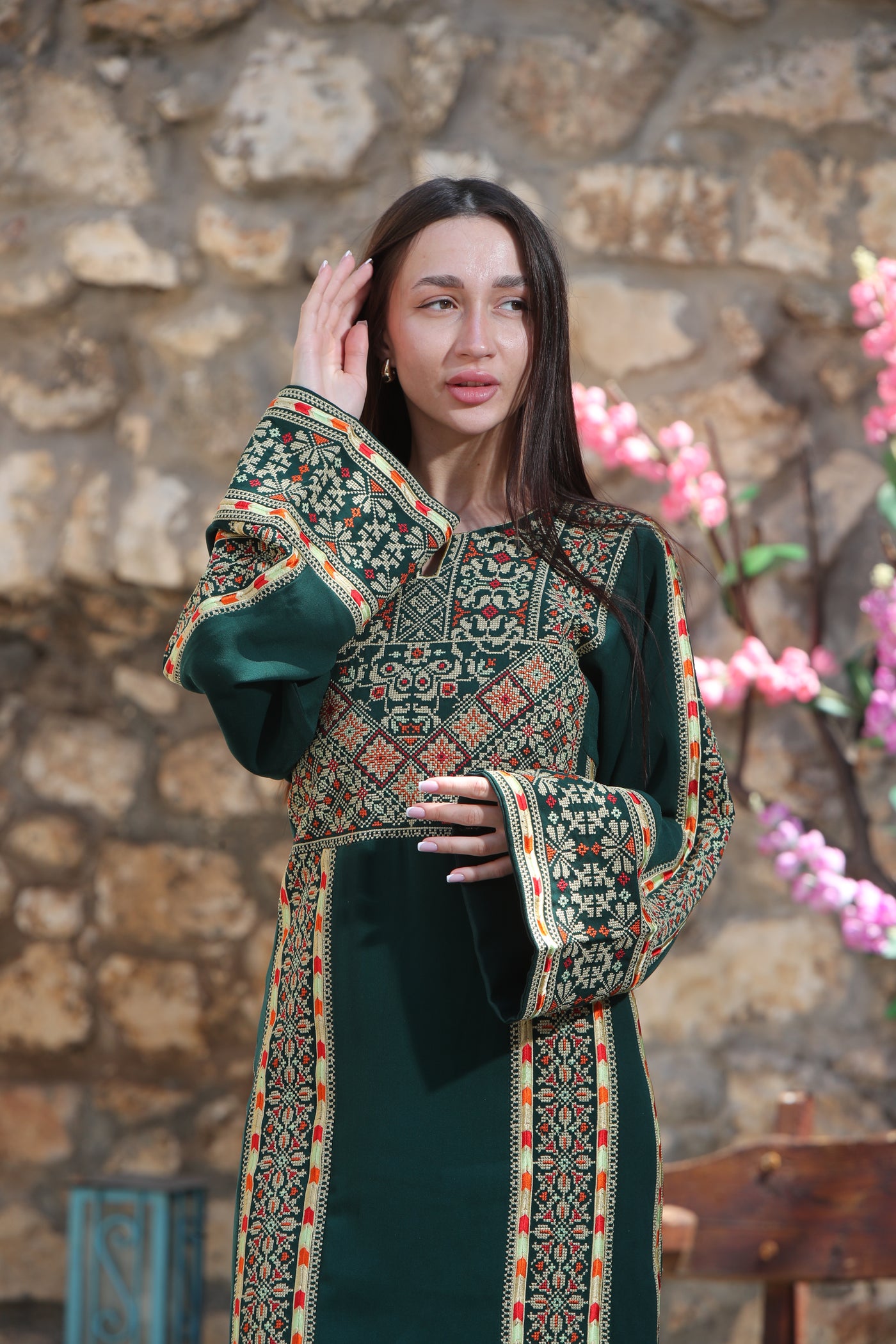 Treasure Of Silwan - High Quality Embroidered Palestinian Kaftan/Thobe