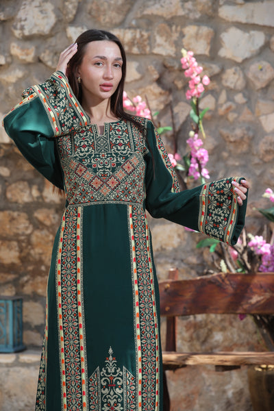 Treasure Of Silwan - High Quality Embroidered Palestinian Kaftan/Thobe