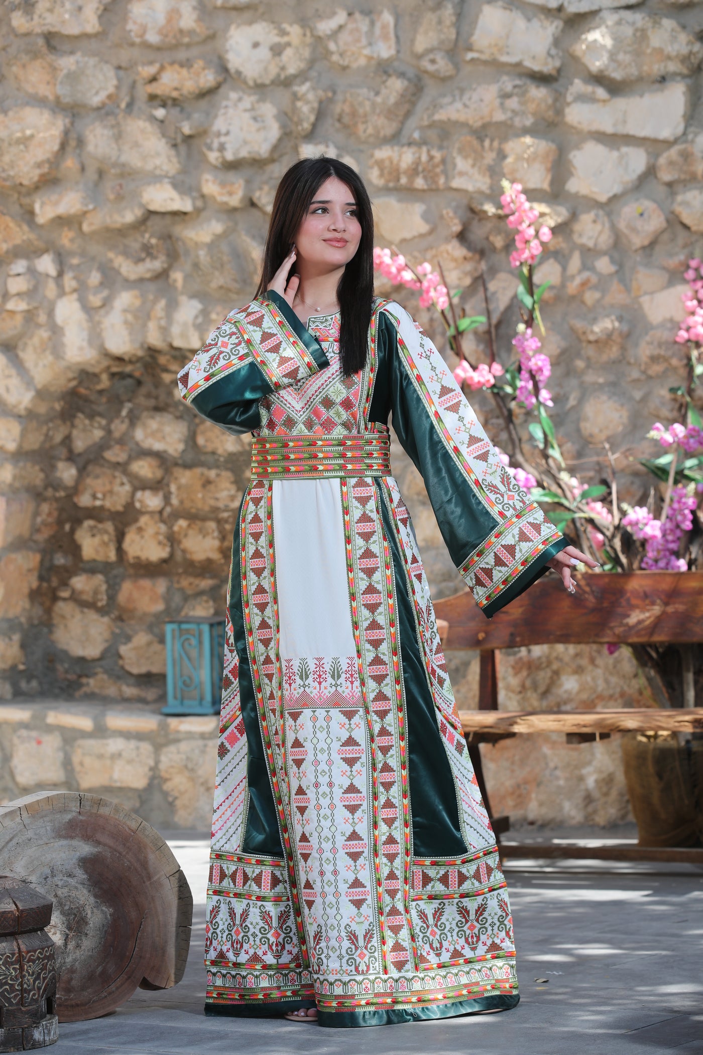 Treasure Of Yafa - High Quality Embroidered Palestinian Kaftan/Thobe