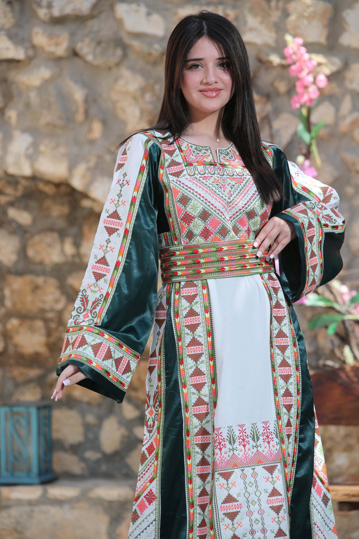 Treasure Of Yafa - High Quality Embroidered Palestinian Kaftan/Thobe