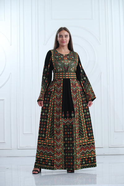 Pearl Of Jenin - High Quality Embroidered Palestinian style Thobe