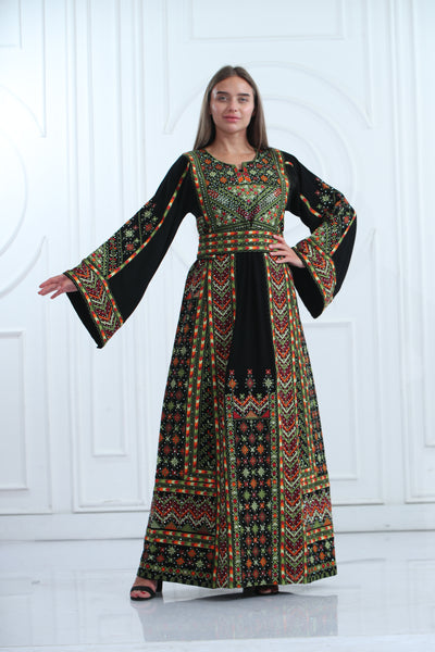 Pearl Of Jenin - High Quality Embroidered Palestinian style Thobe