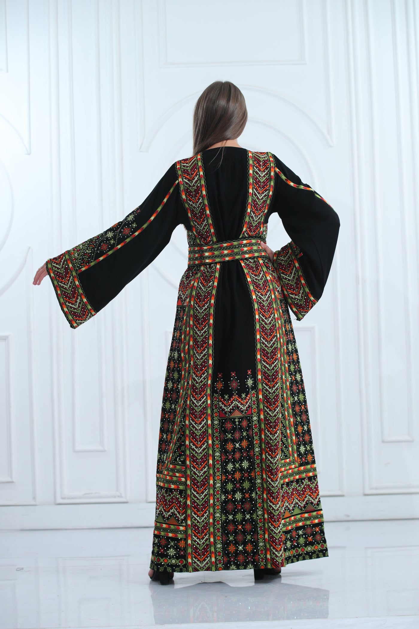 Pearl Of Jenin - High Quality Embroidered Palestinian style Thobe