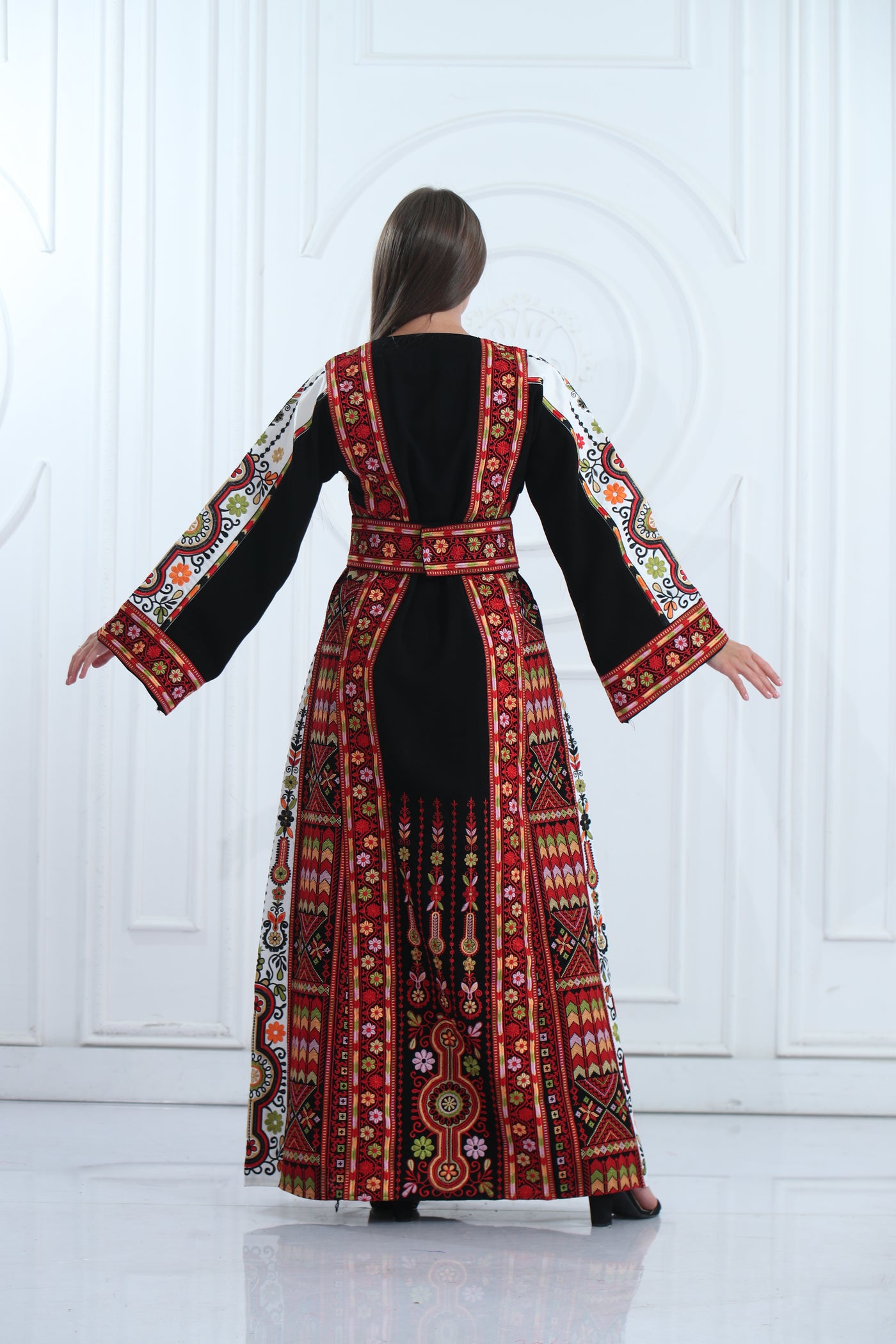 Pearl Of Hebron - High Quality Embroidered Palestinian style Thobe