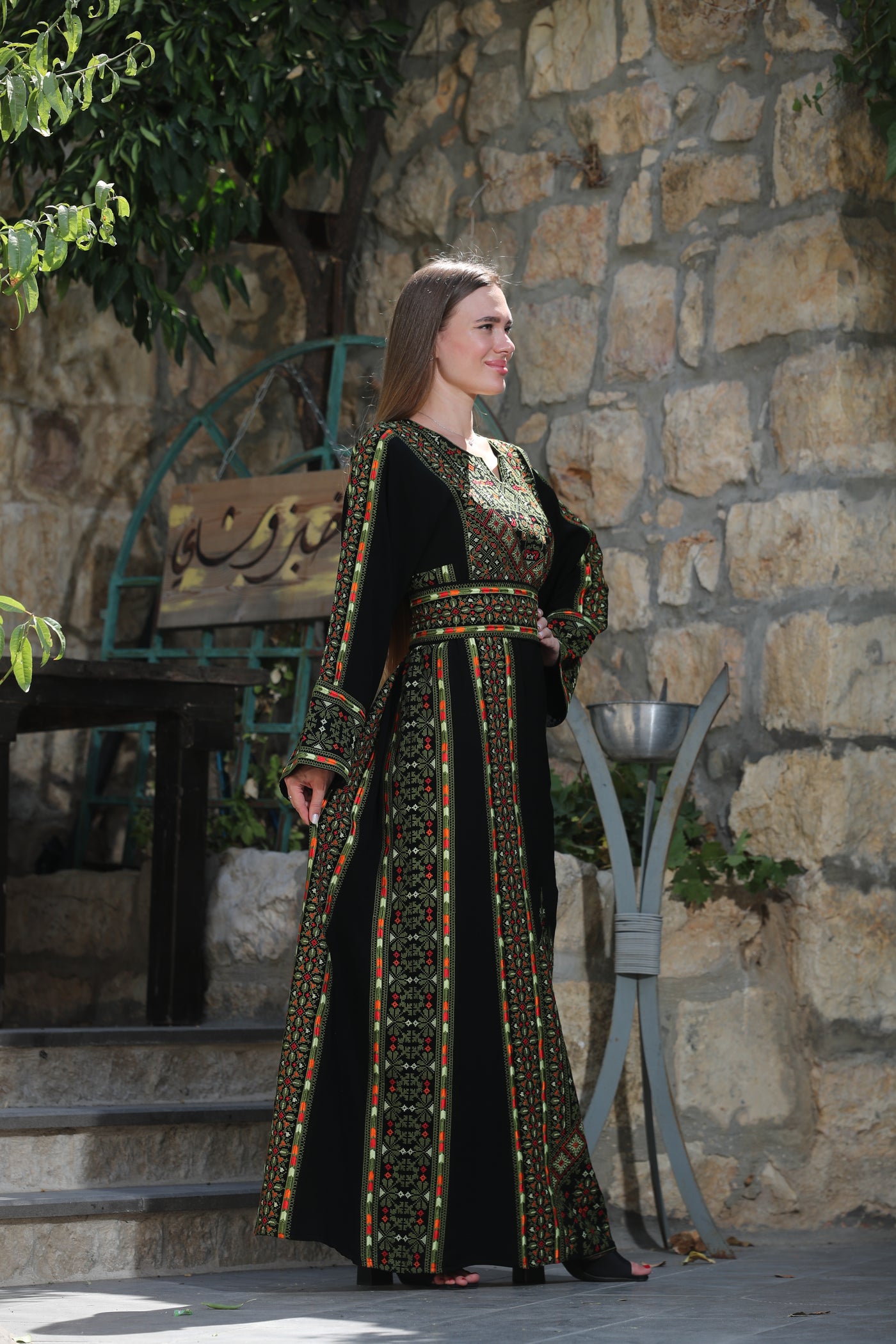 Treasure Of Silwan - High Quality Embroidered Palestinian Kaftan/Thobe