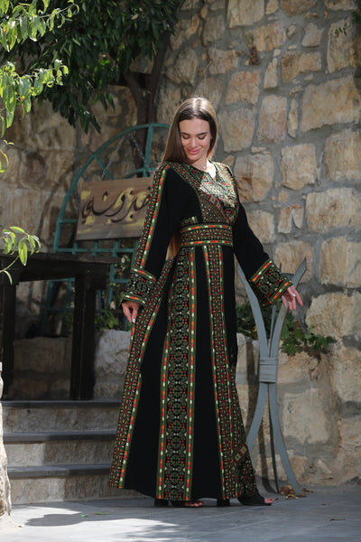 Treasure Of Silwan - High Quality Embroidered Palestinian Kaftan/Thobe