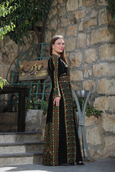 Treasure Of Silwan - High Quality Embroidered Palestinian Kaftan/Thobe