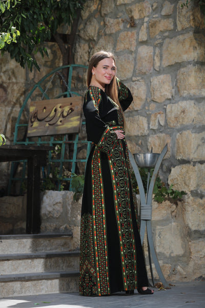 Treasure Of Silwan - High Quality Embroidered Palestinian Kaftan/Thobe