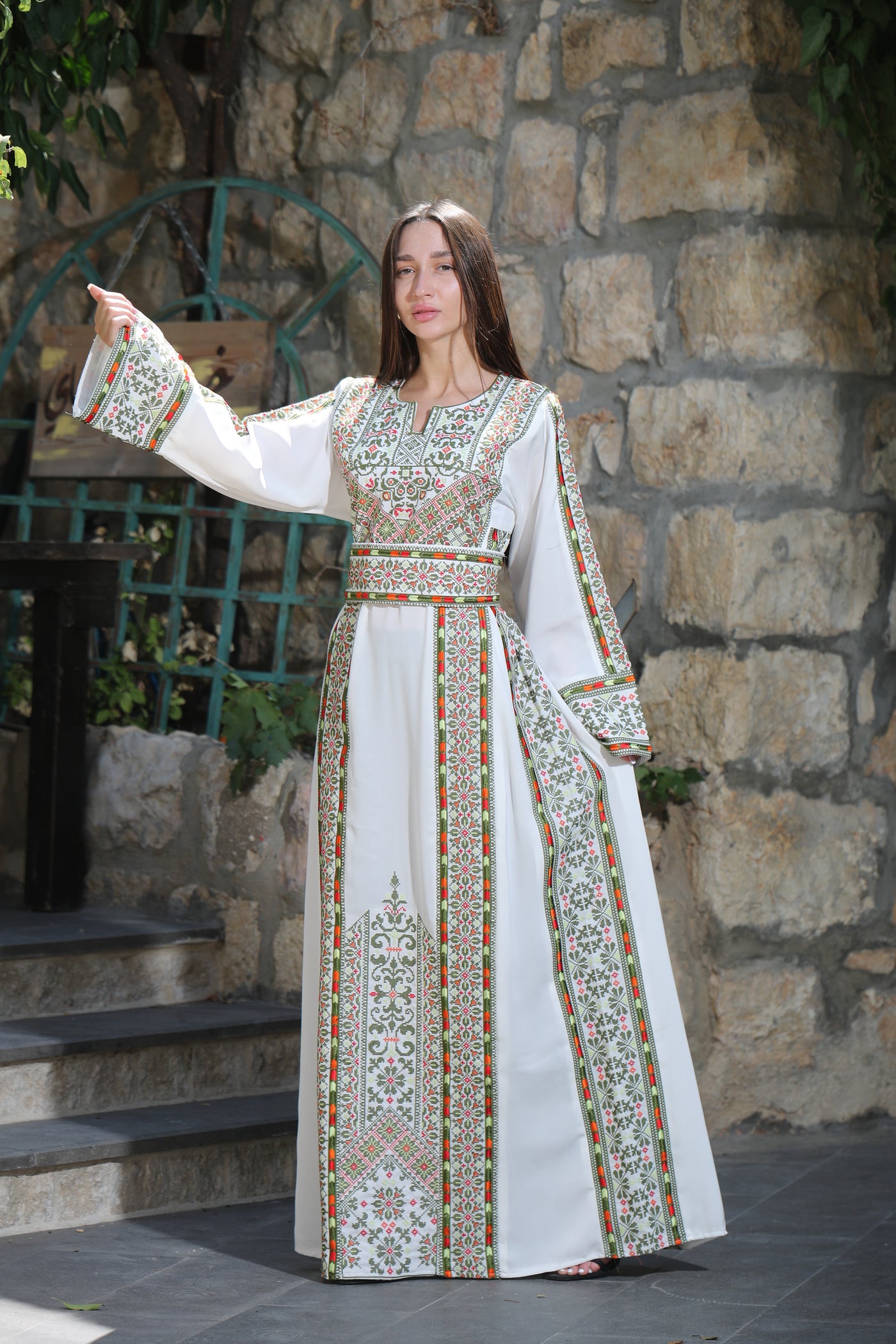 Treasure Of Silwan - High Quality Embroidered Palestinian Kaftan/Thobe