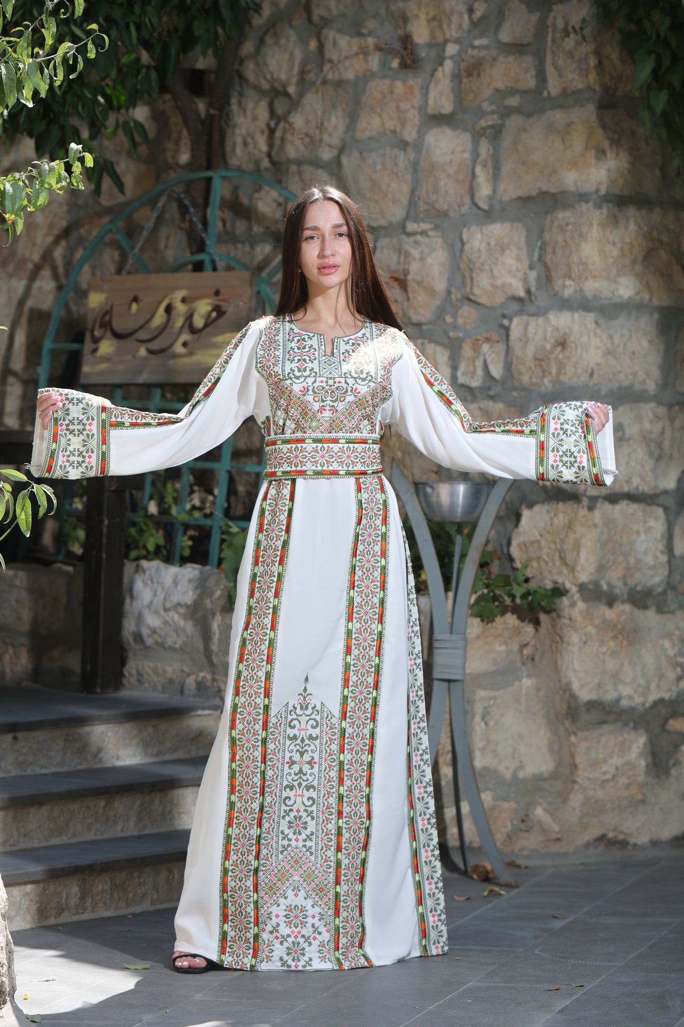 Treasure Of Silwan - High Quality Embroidered Palestinian Kaftan/Thobe