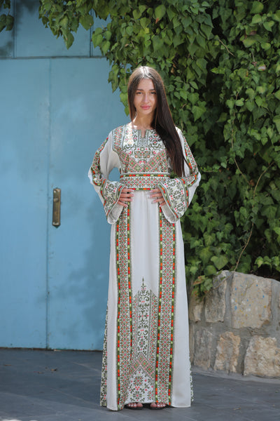 Treasure Of Silwan - High Quality Embroidered Palestinian Kaftan/Thobe