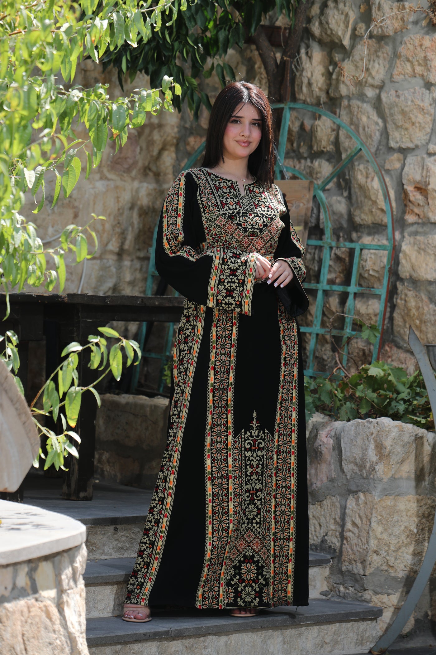 Treasure Of Silwan - High Quality Embroidered Palestinian Kaftan/Thobe