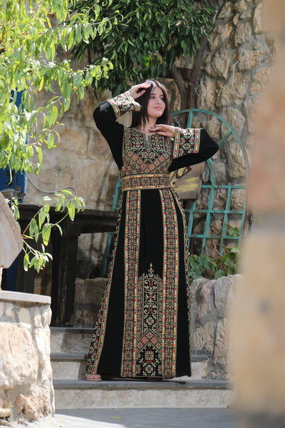 Treasure Of Silwan - High Quality Embroidered Palestinian Kaftan/Thobe