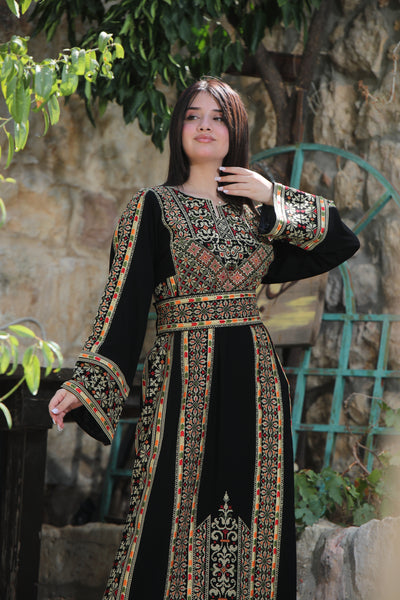 Treasure Of Silwan - High Quality Embroidered Palestinian Kaftan/Thobe