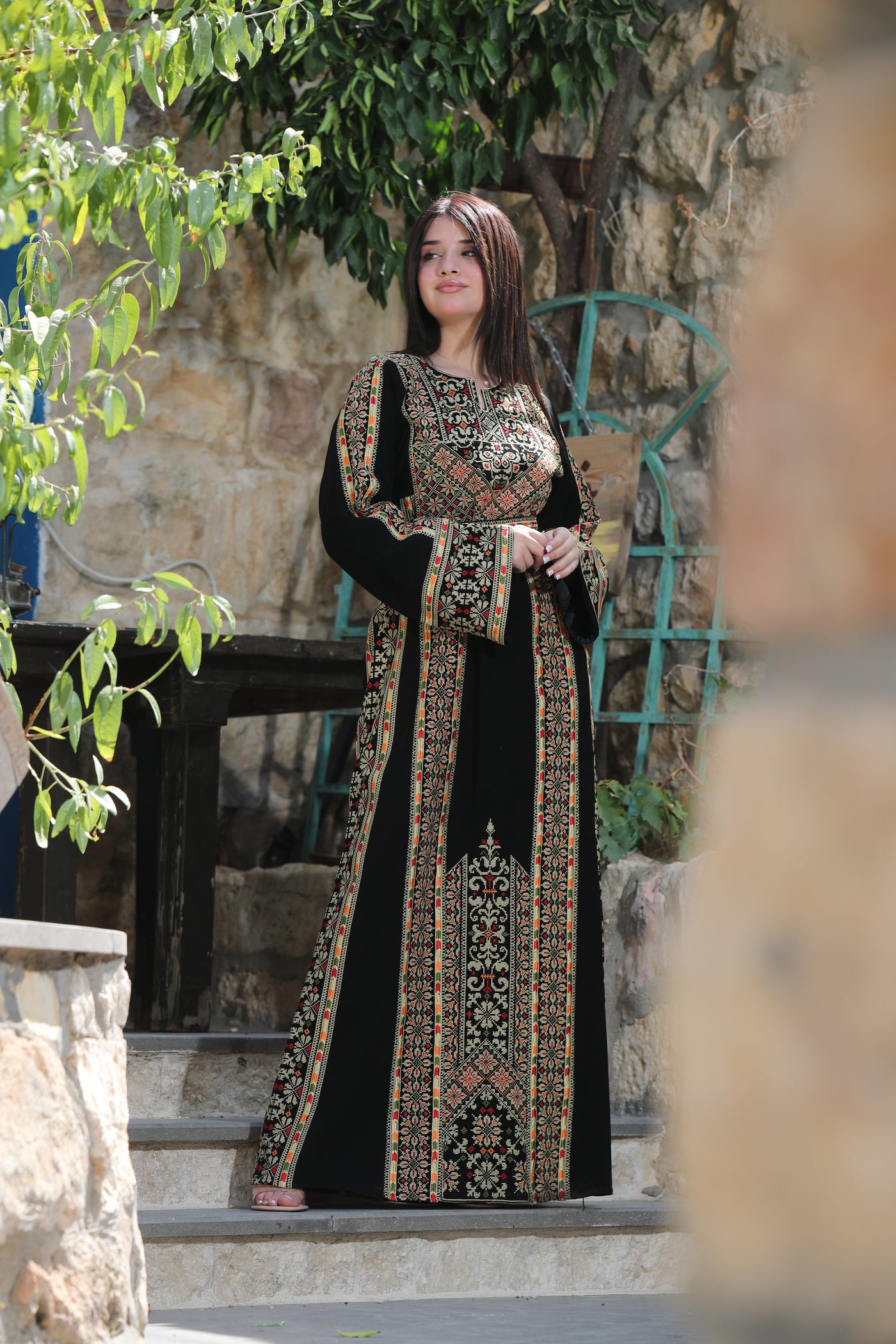 Treasure Of Silwan - High Quality Embroidered Palestinian Kaftan/Thobe