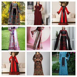 Wholesale & bulk buying of palestinian Thobes, abayas & more (contact us) - JPK Traditions