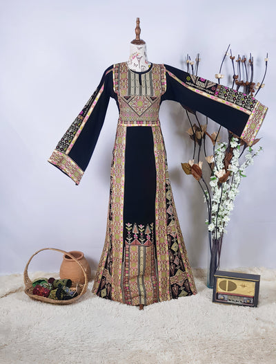 Beit Jala - Traditional Embroidered Palestinian Thobe