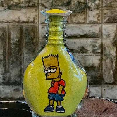 Customisable Handmade Sand bottle Cartoon-Anime Art